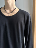 Module Basic Waffle U-neck Long Sleeve