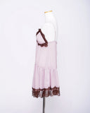 Sharala Slip Lace Bustier One Piece