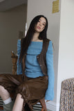 Et suede vest