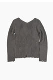 Destroy v-neck knit