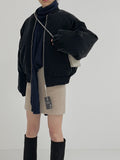 [Muffler Set] Alpaca Overfit Knit