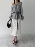 Funding Pocket H-Line Skirt