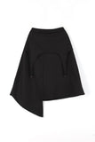 Tess D-ring unbalanced skirt