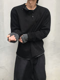 Ber double henley neck long sleeve