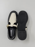 Swain Buckle Mix Loafers