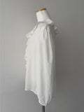 Tinkerbell Ruffle V-Neck Blouse
