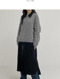 Lambswool V-Neck Cropped Cardigan