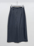 [Summer ver.] Pencil pleated long skirt