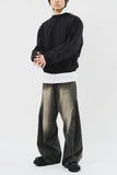 Solid Washed Denim