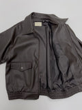 Timber Pocket Leather Overfit Blouson