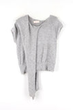 Muffler half soft knit