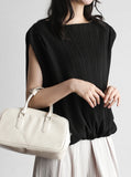 [Premium] Elange Pleated Banding Sleeveless