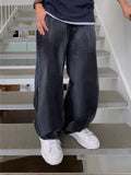 Black Crush Handmade Denim Pants