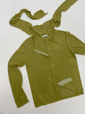 Biolle Tie Cardigan T-shirt
