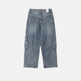 Jenner Washed Cargo Denim