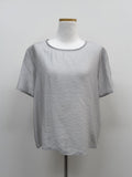Fiona See-through Round Neck Blouse