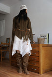 Bohemian Damaged Slit Knit