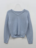 Honey Symbol V-Neck Knit
