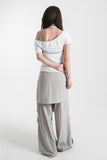 TIED SHIRT LAYER PANTS