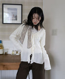 Earth Frill Blouse