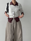 Kazun Pocket Loose Fit Blouse