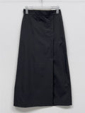 [Set-up Available] Catch Slit Banding Long Skirt