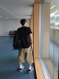 Tommy Diagonal Pocket Stitch Bermuda Pants