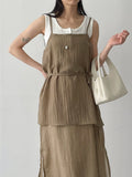 Romi Layered Bustier Long One Piece