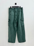Tune denim wide pants