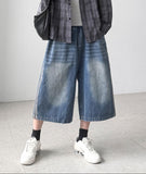 Lovell Track Bermuda Denim