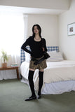 Leopard wrap shorts