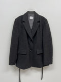 [Setup Available/Three-Piece] Mog Wool Robe Jacket