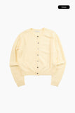 Ciel round button-up cardigan