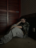 Shirring Over Cargo Banding Pants