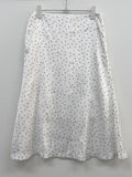 Dot Crease Mermaid Midi Skirt