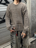 Castle Embossed Square Knit