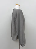 Cowl Belted Loose-Fit Blouse
