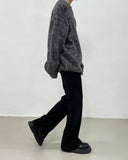 Teddy Brush Overfit Knit