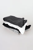 Flat ribbed socks