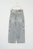 Space Cargo Denim Pants