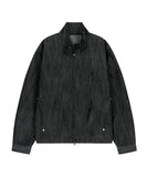 Metal Denim Bomber Jacket