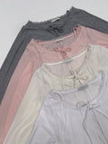 [Sleeveless SET] Sweetie Ribbon Lace Cardigan