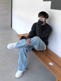 Comet Milk Wide Denim Jeans