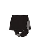 Draped Pumpkin Shorts