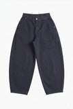 Max Wide Curved Twill Pants