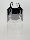 Lace Ribbed Bra Top Sleeveless
