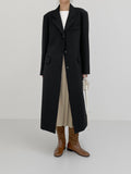 Drop 3 button loose fit long blazer