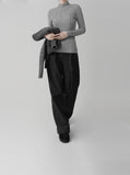 Herringbone Wide Slacks