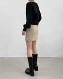 Have Wool Mini Skirt