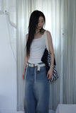 Daily stopper straight denim